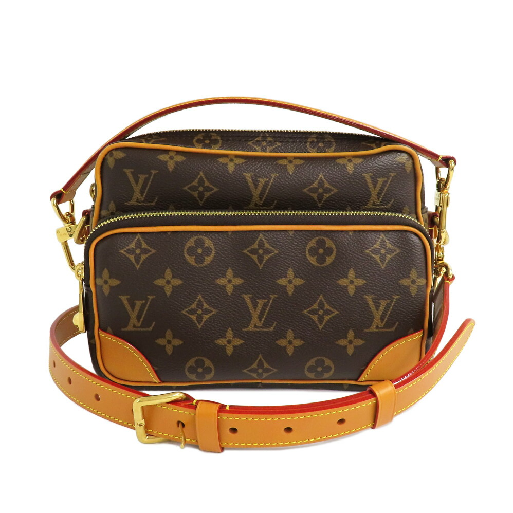 【最大３万円OFFクーポン】【名古屋】【LOUIS VUITTON】ルイヴィトン ナイル M14016 モノグラム アーカイヴ ショルダーバッグ 2WAY アンティーク調 ゴールド金具 メンズ【新品】【未使用】【中古】