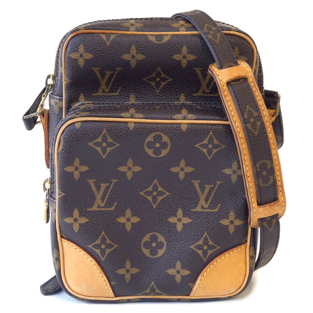 【栄】【LOUIS VUITTON】ルイヴィトン M45236 モノグラム アマゾン リュック ショルダーバッグ ブラウン ゴールド金具 鞄 その他 本体品のみ【中古】