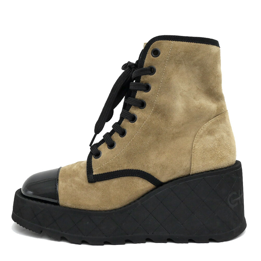 楽天市場】【シャネル】Chanel ココマーク レザー ツイード レース