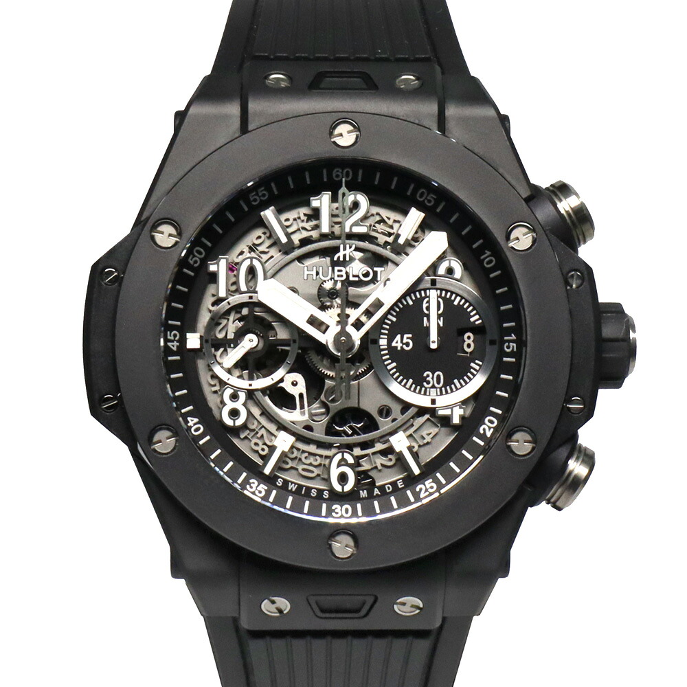 【名古屋】【HUBLOT】ウブロ ビックバン ウニコ ブラックマジック 44MM 421.CI.1170.RX 自動巻 クロノグラフ メンズ腕時計 男【中古】