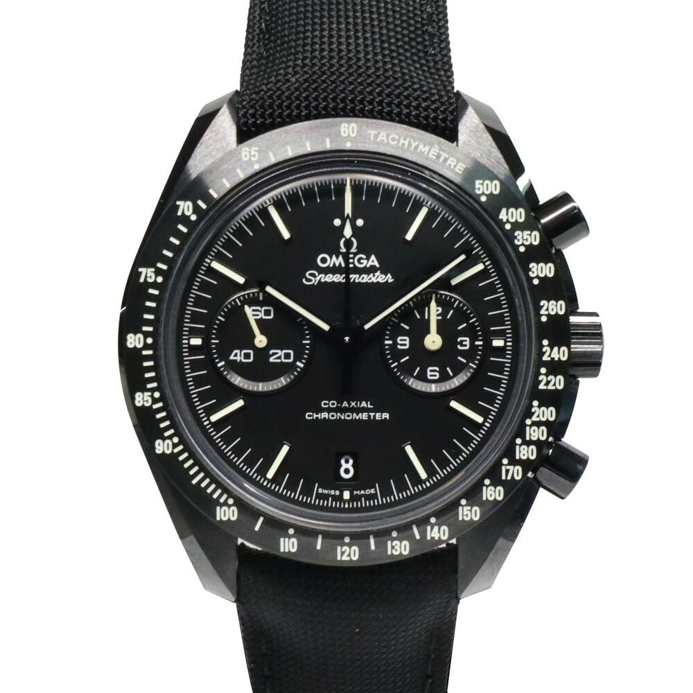 【名古屋】【OMEGA】オメガ スピードマスター ダーク サイド オブ ザ ムーン 311.92.44.51.01.004 ブラックセラミック ファブリック 自動巻 メンズ腕時計 男【中古】|質ウエダ