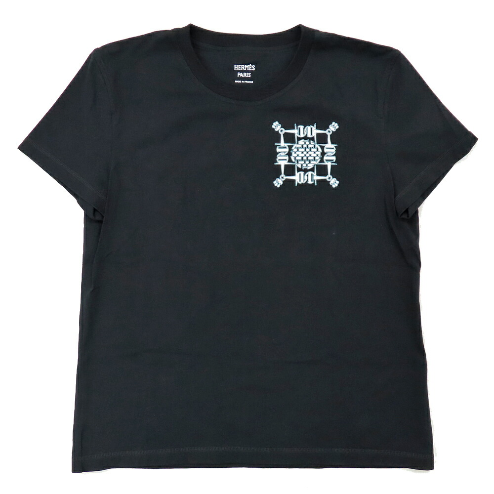 楽天市場】エルメス HERMES コットン Hロゴ 刺繍 半袖シャツ