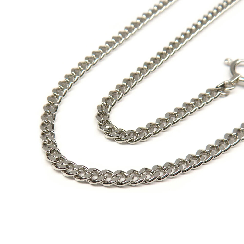 【最大限度３万円銀行割引クーポン券】【名古屋】【JEWELRY】頸飾り 喜平 キヘイ 2面 シングル Pt850 プラチナ 10.2g 50糎 メンズ レディース 宝飾品 洗い濯ぎ済み 美品【中古】
