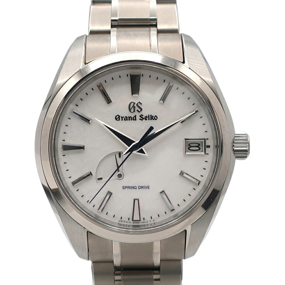【天白】【GRAND SEIKO】グランドセイコー ヘリテージコレクション SBGA211 チタン 雪白 スプリングドライブ メンズ 腕時計【中古】｜質ウエダ