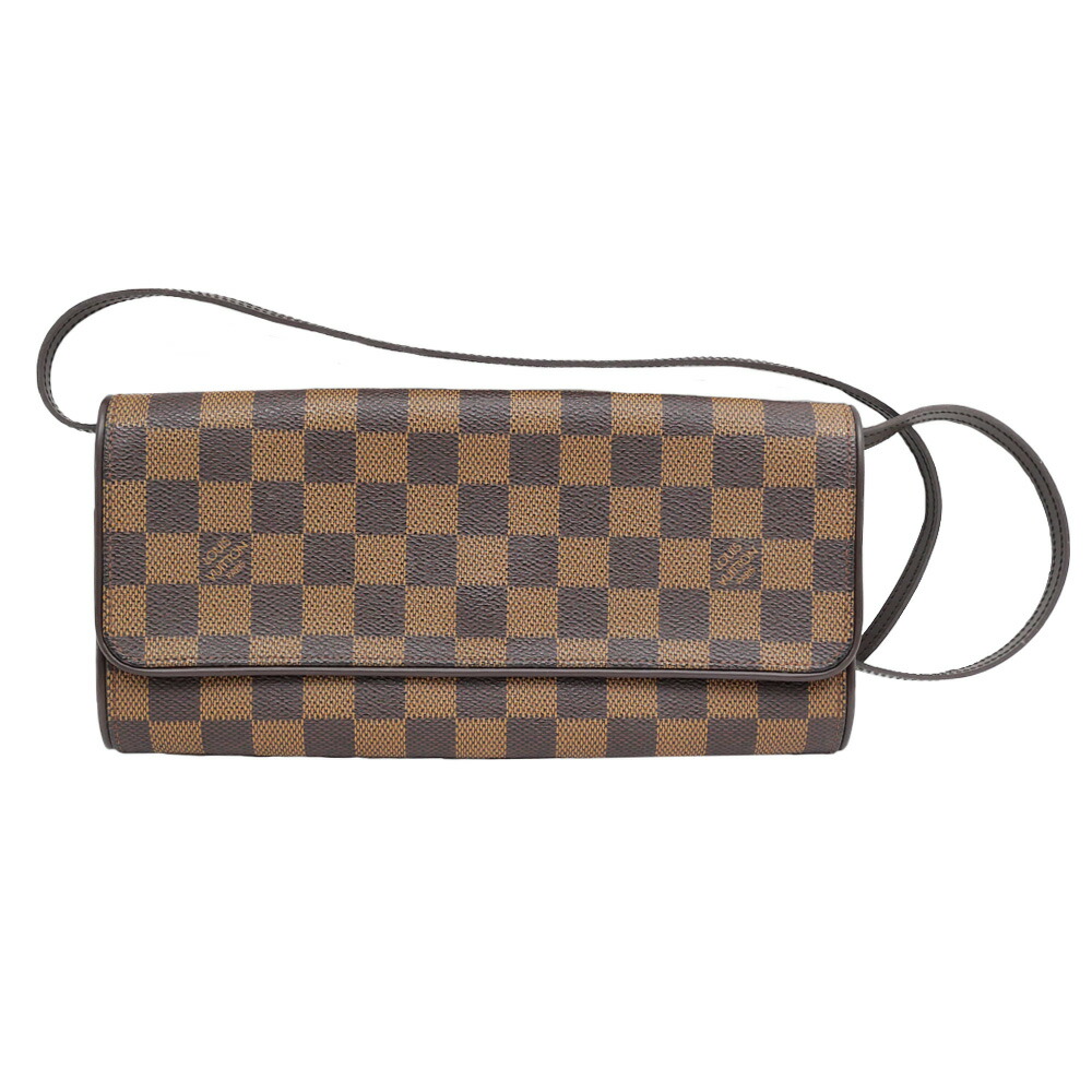 【名東】【LOUIS VUITTON】ルイヴィトン ポシェットツインGM スペシャルオーダー N51851 ショルダーバッグ メンズ レディース【中古】