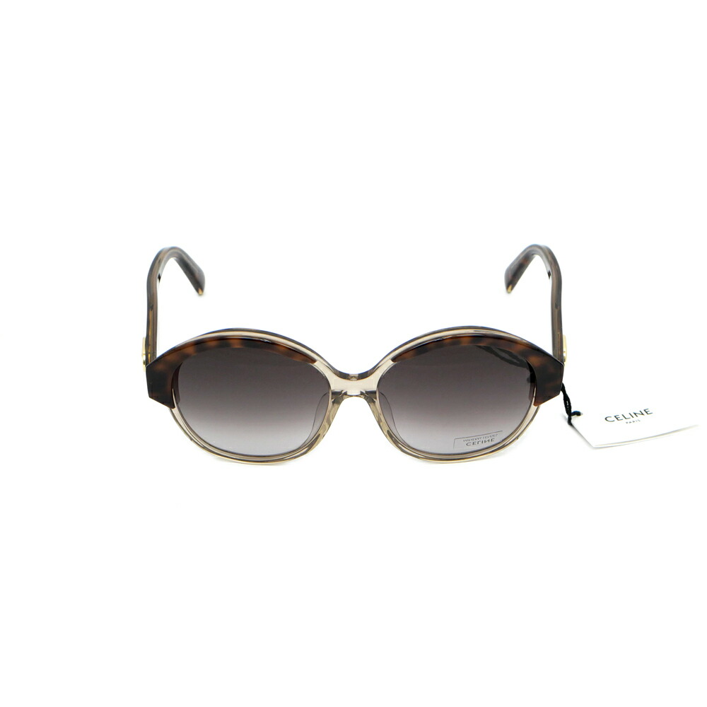 楽天市場】CELINE セリーヌ サングラス ブラウン クリーム SC1736G