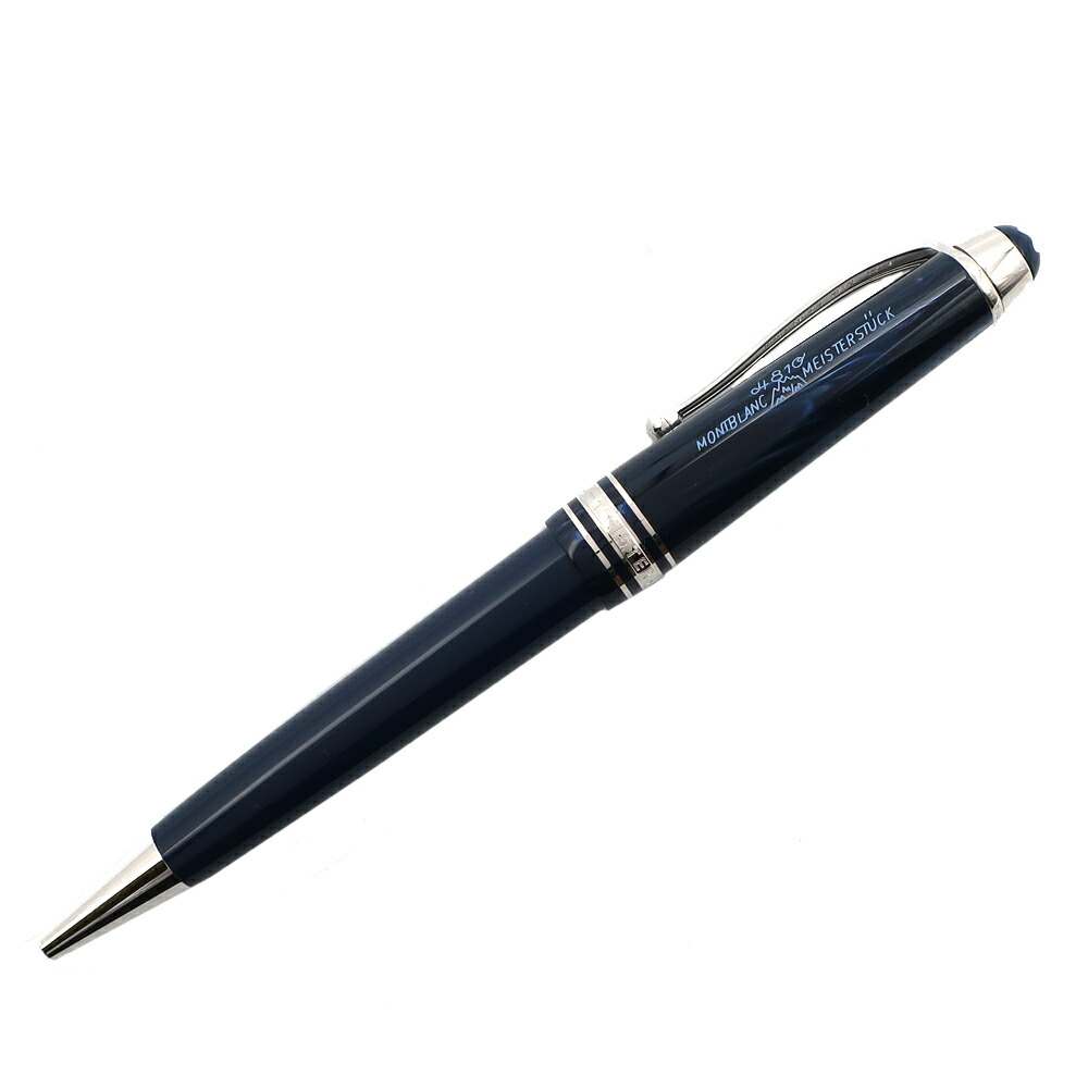 【最大限度３万円銀行割引クーポン券】【天白】【MONTBLANC】モンブラン マイスターシュテュック ジ 開びゃく 寄せあわせ ミッドサイズ ボールペン 筆記用具 MB131340 捻じれ式  お墨付き【中古】