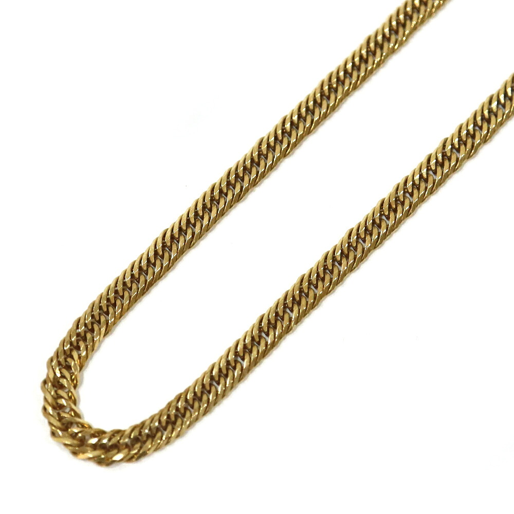 【栄】【JEWELRY】ネックレス K18 12面トリプル 喜平 約10.3g 約40cm キヘイ イエローゴールド レディース【中古】|質ウエダ