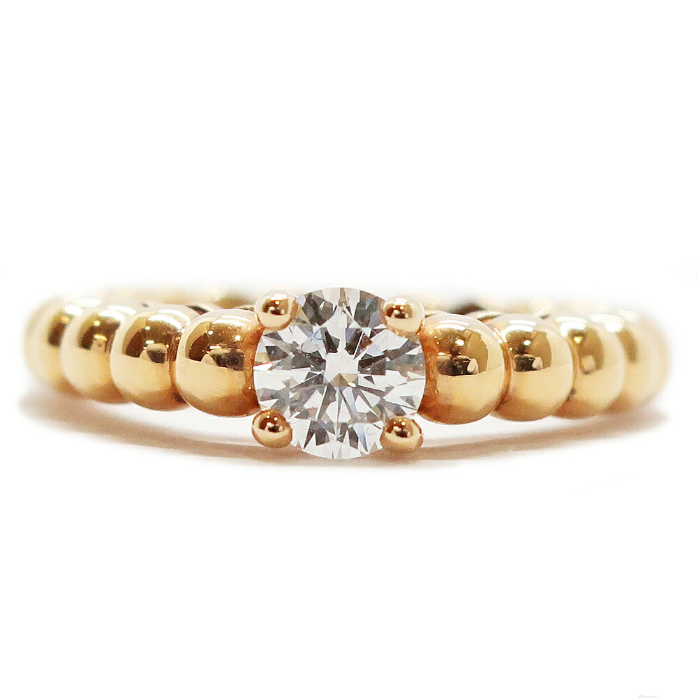 【最大３万円OFFクーポン】【天白】【VAN CLEEF&ARPELS】ヴァンクリーフ ペルレ ダイヤ0.31ct リング VCARO1WG00 #47 ジュエリー 750PG ピンクゴールド 指輪【中古】