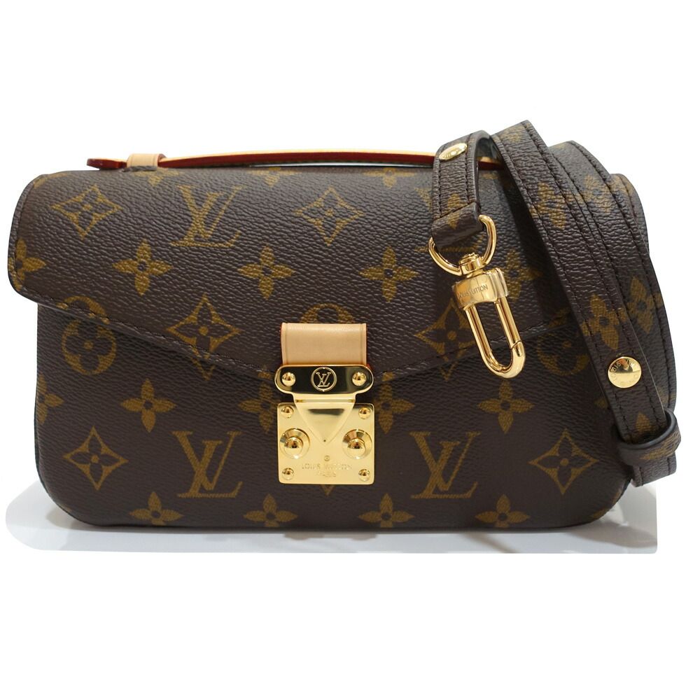 【栄】【LOUIS VUITTON】ルイヴィトン ポシェット メティスEW ショルダーバッグ  M46279 RFID モノグラム・帆布 ゴールド金具 レディース 箱 保護すること袋【未当て嵌める】【中古】 ショルダーバッグ・メッセンジャーバッグ-レディースバッグ