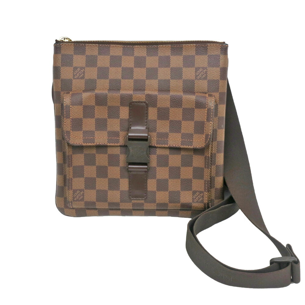 【最大限度４万円銀行割引クーポン券】【名東】【LOUIS VUITTON】ルイヴィトン ポシェット・メルヴィール ショルダーバッグ N51127 ダミエ メンズ レディース【中古】