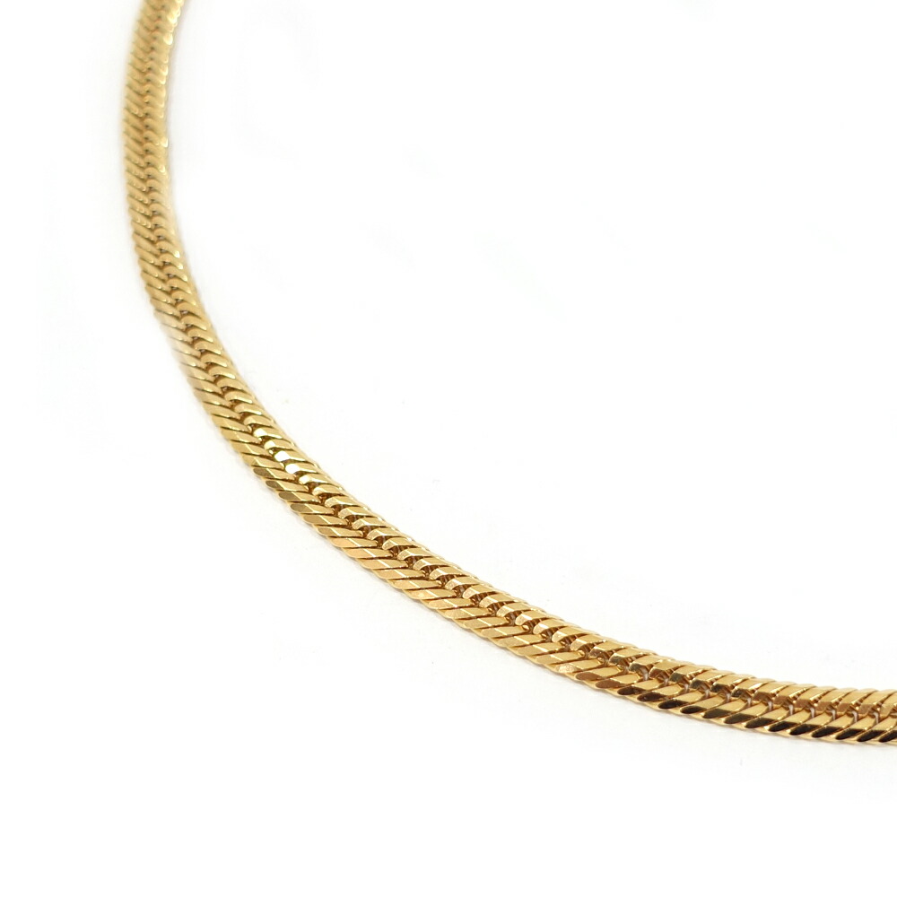 【栄】【JEWELRY】ネックレス K18 12面トリプル 喜平 約50.3g 約60cm ジュエリー キヘイ イエローゴールド【中古】