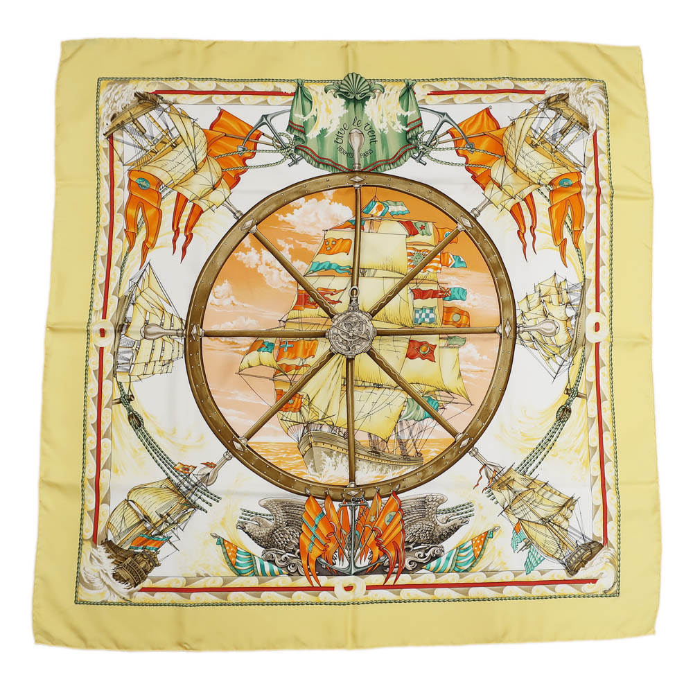 楽天市場】【アパレル】HERMES エルメス カレ90 スカーフ 大判スカーフ