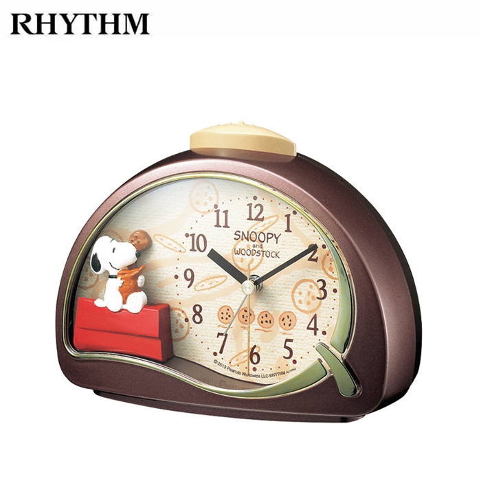 となりのトトロ 目覚まし時計 オルゴールメロディ付き リズム(RHYTHM