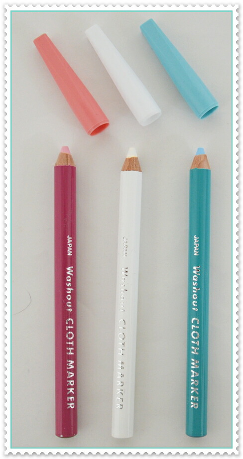 楽天市場】クロスマーカー CLOTH MARKER白・ピンク 計2色 ※個別販売