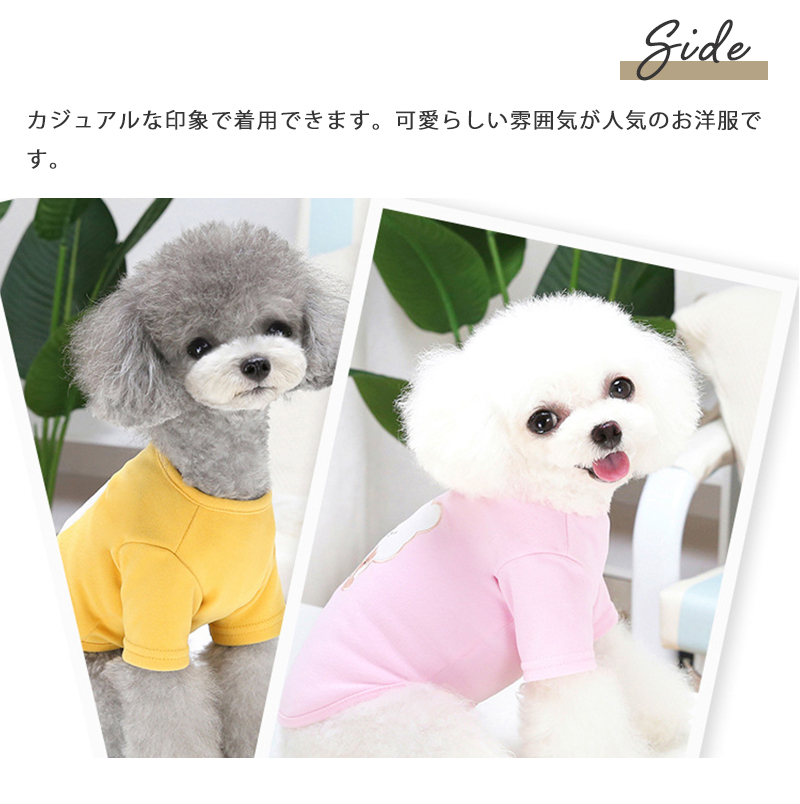 犬服 トレーナー 超小型犬 女の子 くま ドッグウェア 男の子 Ss 春 中型犬 小型犬 可愛い 春服 夏服 プレゼント 夏