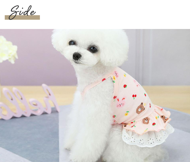 市場 犬 ドッグウェア 小型犬 夏 服 可愛い Ss 女の子 春 中型犬 超小型犬 犬用品 キャミソール かわいい くま