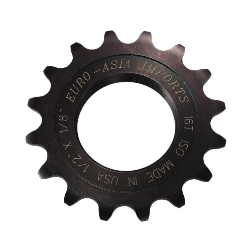 ユーロアジア コグ 17T 黒 EURO ASIA delux steel track cog(17T-22T) ユーロアジア