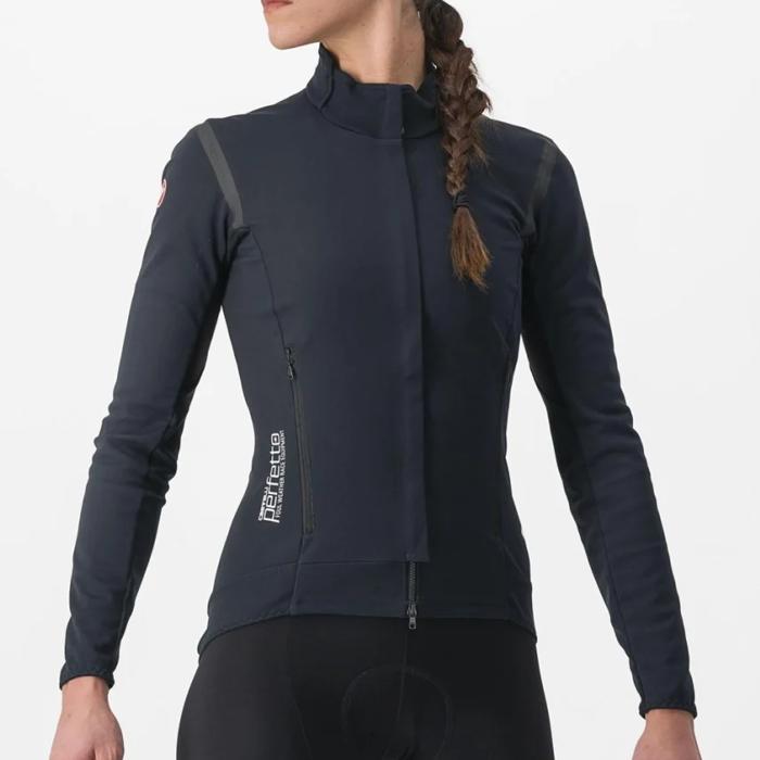 CASTELLI (カステリ) 4522543 PERFETTO RoS 2 W JACKET ウィメンズ 上衣 085LIGHT BLACK/BLACK