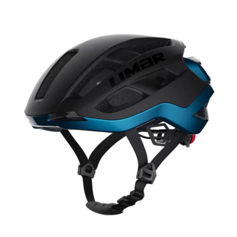 LIMAR (リマール) AIR STAR (エアースター) Asian Fit ヘルメット MATT BLACK CHROME BLUE｜ウエムラサイクルパーツ店