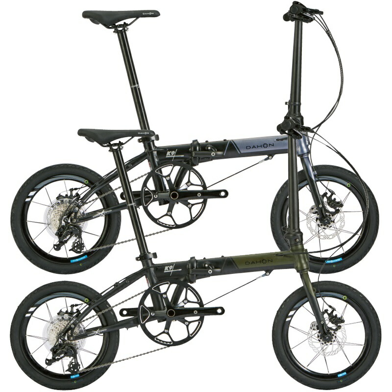 DAHON (ダホン) K9X 2024年模範例 16in 折りたたみ銀輪 フォールディングバイク