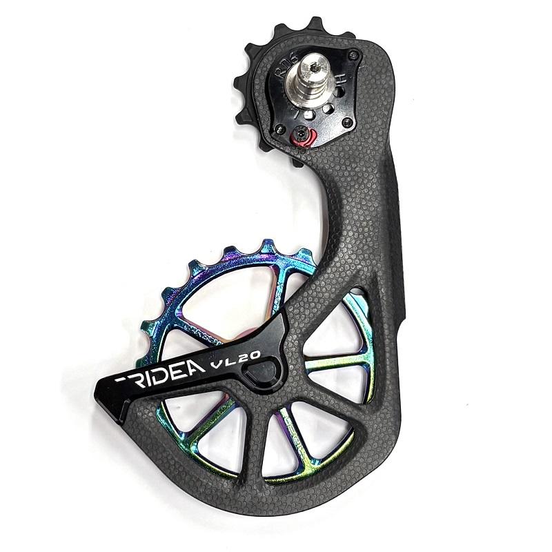 RIDEA (リデア) ビッグプーリーケージ RD7-VL20-FCTR (黒いこと伏せ籠/虹霓滑車/黒いこと一皿)