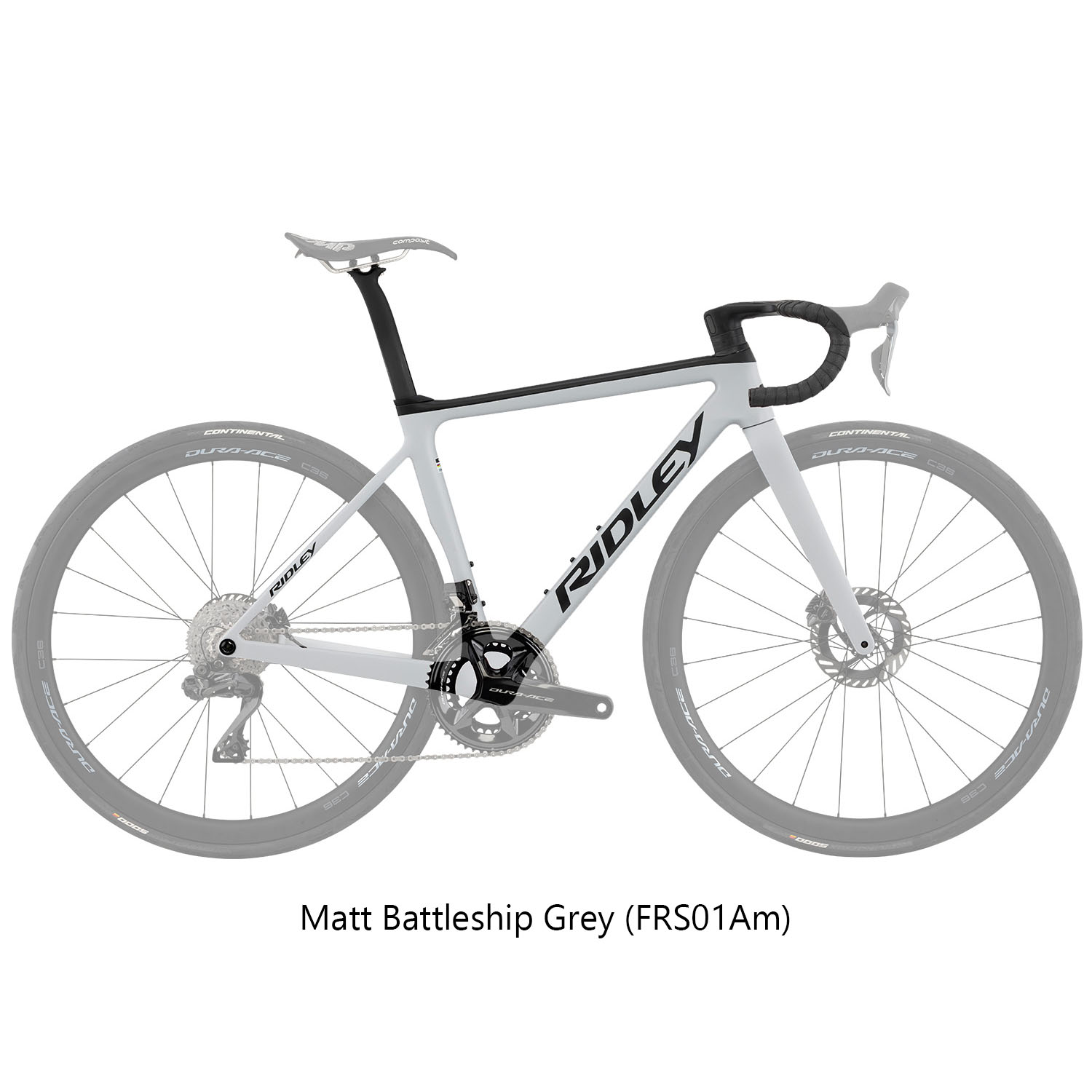 ★【ヤマト便】RIDLEY NOAH フレーム フルカーボン 2009年モデル ブルー ロードバイク スポーツ用品 ES128 【中古】 リドレー ノア（スポーツ・アウトドア）の通販