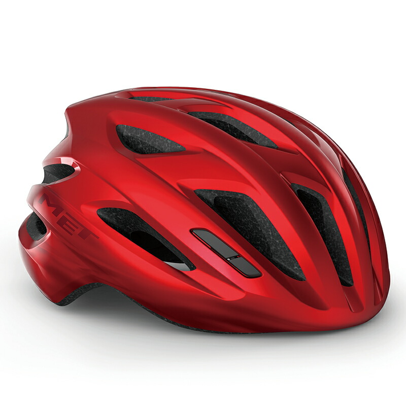 MET ( 鉄兜 ) IDOLO ( イドロ ) 安全帽 Red Metallic / Glossy