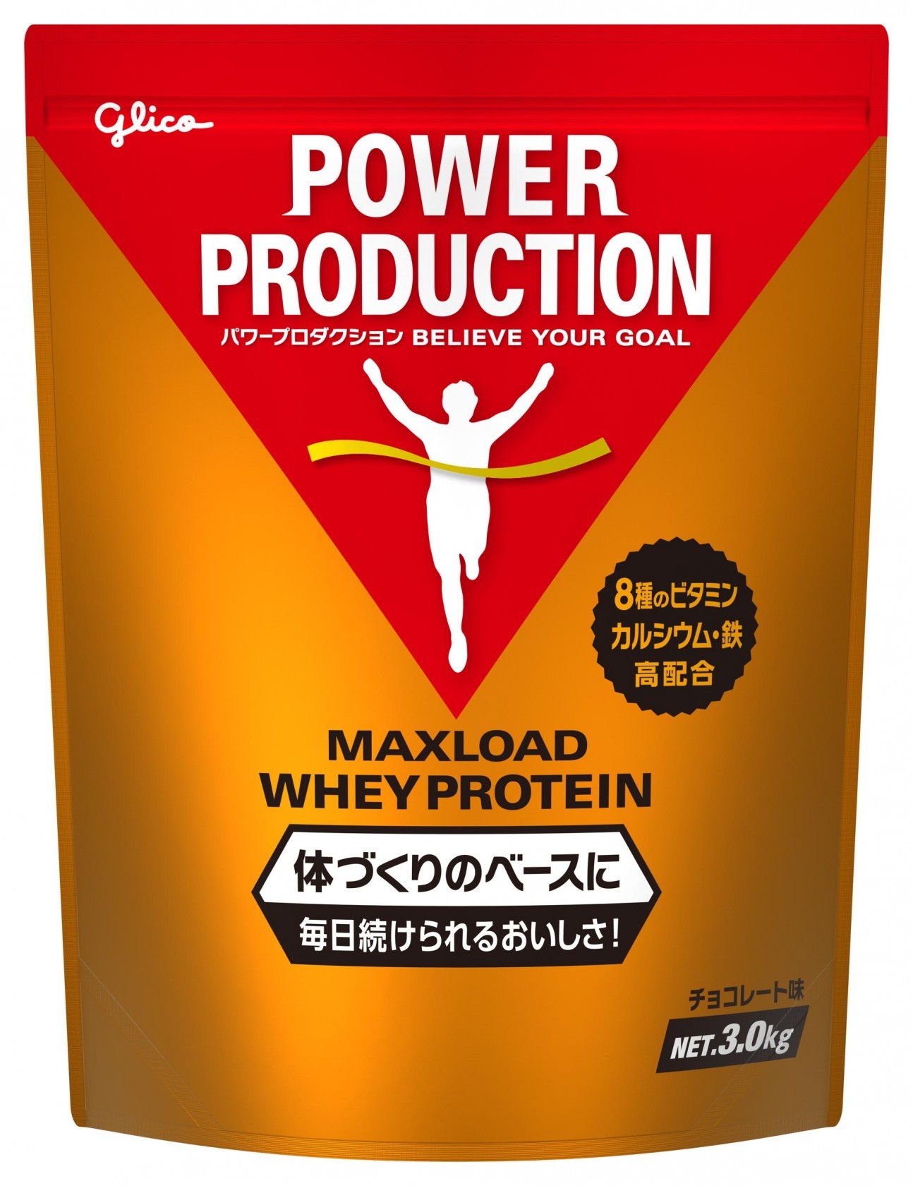 グリコ パワープロダクション マックスロードホエイプロテイン (3.0kg)