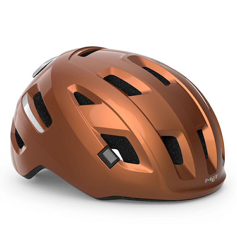 MET ( 鉄兜 ) E-MOB ( イーモブ ) 安全帽 Copper / Glossy
