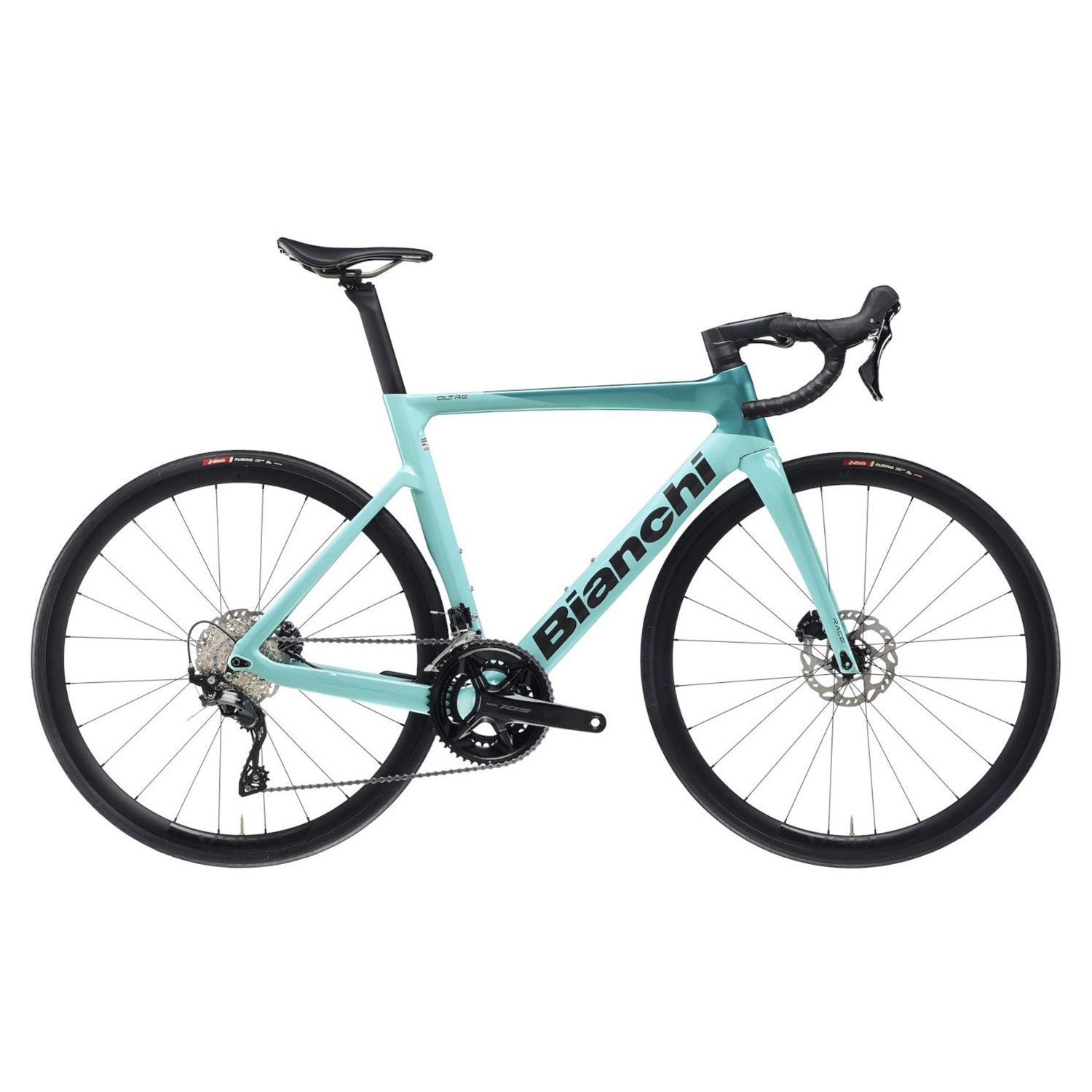 Bianchi (ビアンキ) OLTRE RACE オルトレレース 2025年模範例 チェレステ 105機械類式12S 油圧レコード盤打ちきり申し受けるエアロロードバイク為し終わる車 自転車・サイクリング-ロードバイク