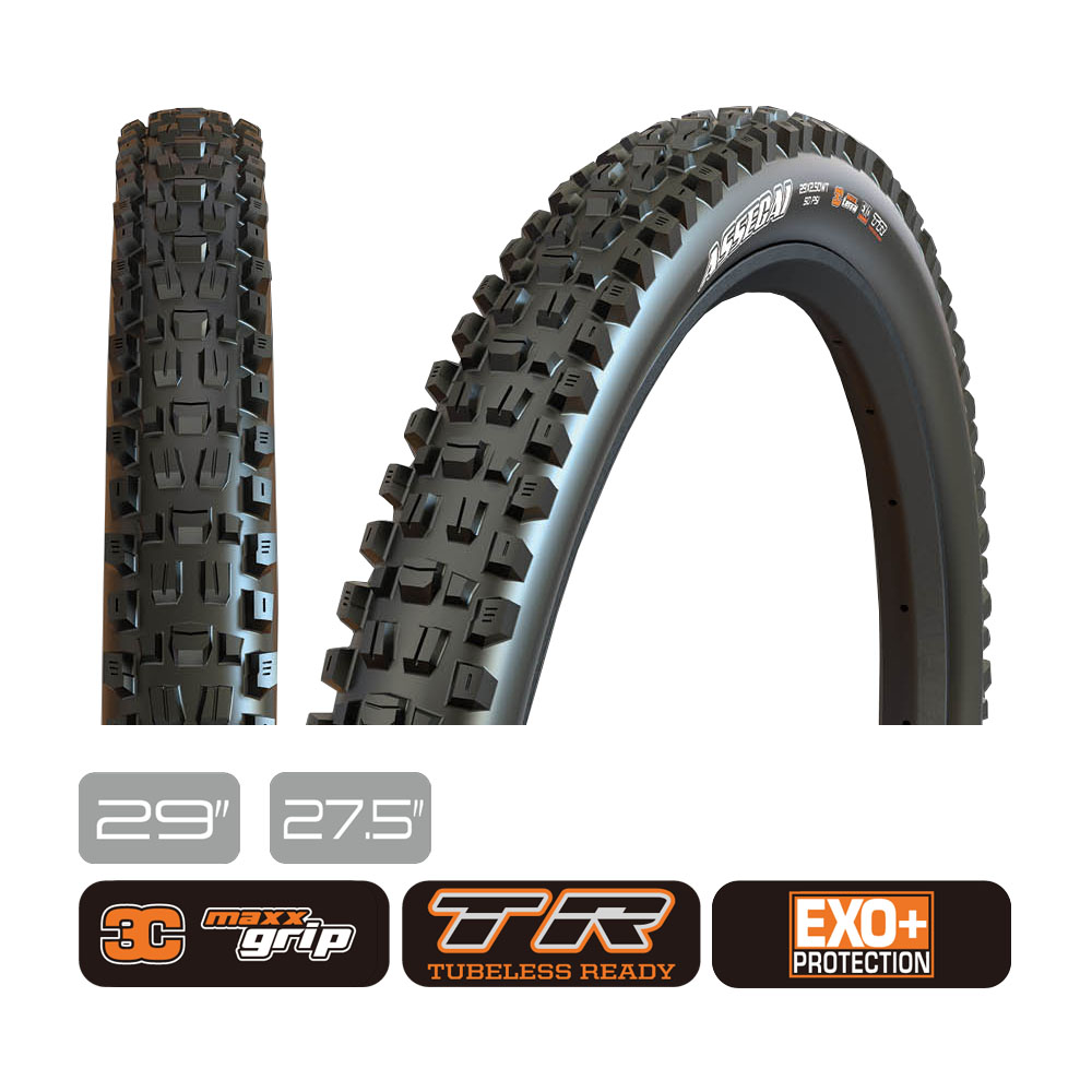MAXXIS (マキシス) Assegai アセガイ 3Cマックスグリップ/EXO+ケーシング MTBチューブレスレディタイヤ