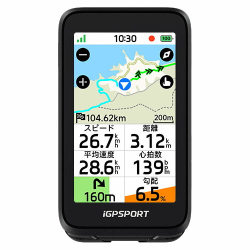 楽天市場】iGPSPORT サイクルコンピューター BiNavi GPS ナビ タッチ