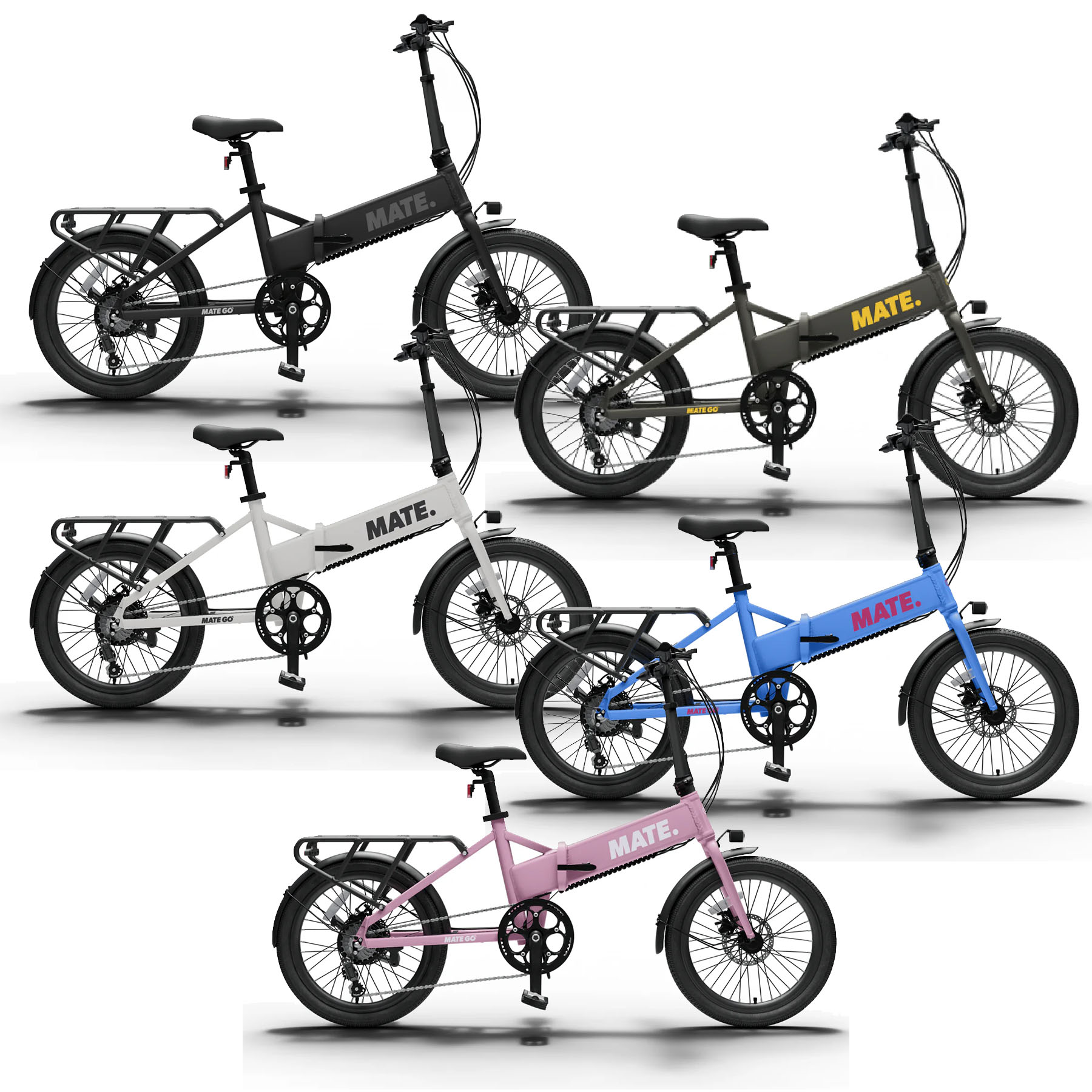 【対面販売】MATE.BIKE (メイトバイク) MATE GO+ Starter kit (メイトゴープラス スターターキット) 折り畳み電動アシスト小径車