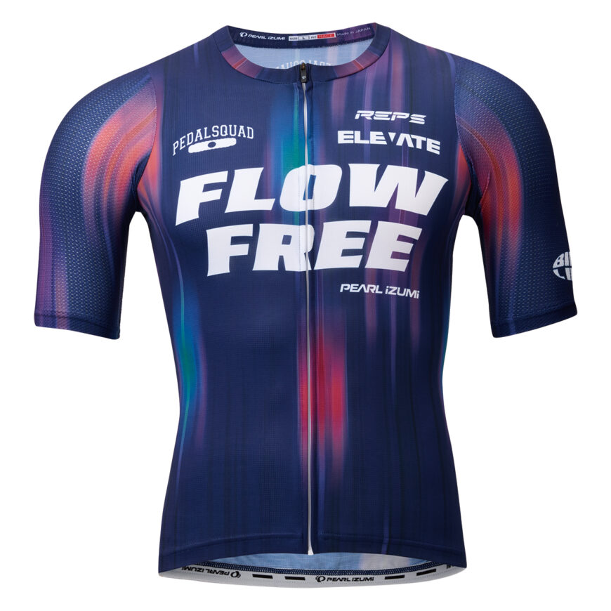 PEARLIZUMI(パールイズミ) N621-B プリントレースジャージ 26.流れ スピード競技相応う 2026年春夏模範例