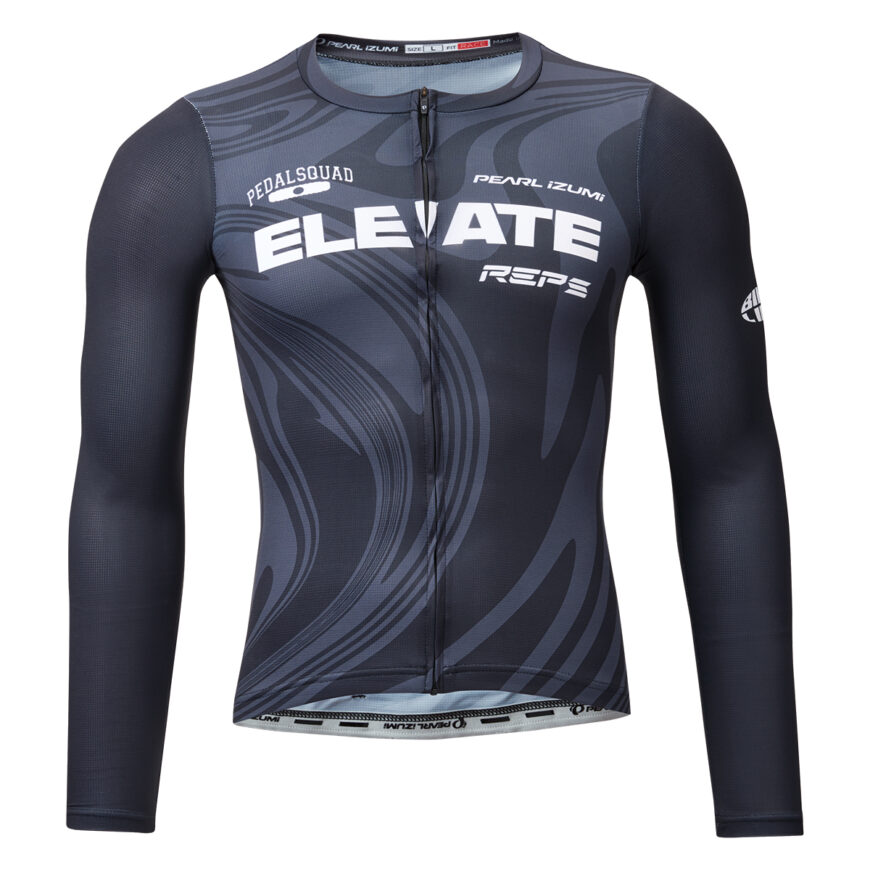 PEARLIZUMI(パールイズミ) N623-BL ロングスリーブレースジャージ 11.黒いことビー玉 スピード競技相応う 2026年春夏模範例