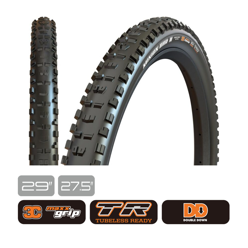 MAXXIS (マキシス) Minion DHR 2 ミニオンDHR2 3Cマックスグリップコンパウンド/ダブルダウンケーシング MTBチューブレスレディタイヤ