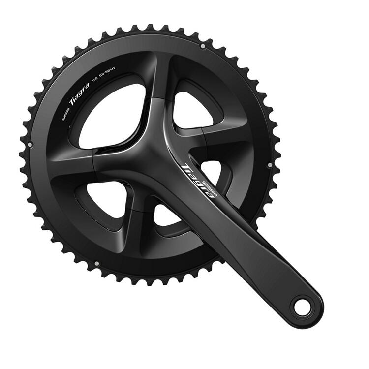 Shimano (シマノ) TIAGRA (ティアグラ) FC-R4000 クランクセット 2&times;11 スピード (50-34T/52-36T)｜ウエムラサイクルパーツ店