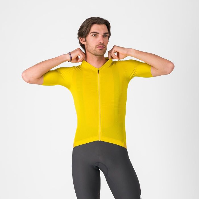 CASTELLI ( カステリ ) 4526011 ESPRESSO 2 JERSEY エスプレッソ2プルオーバー 712 MANGO MOJITO 2026年春夏青写真