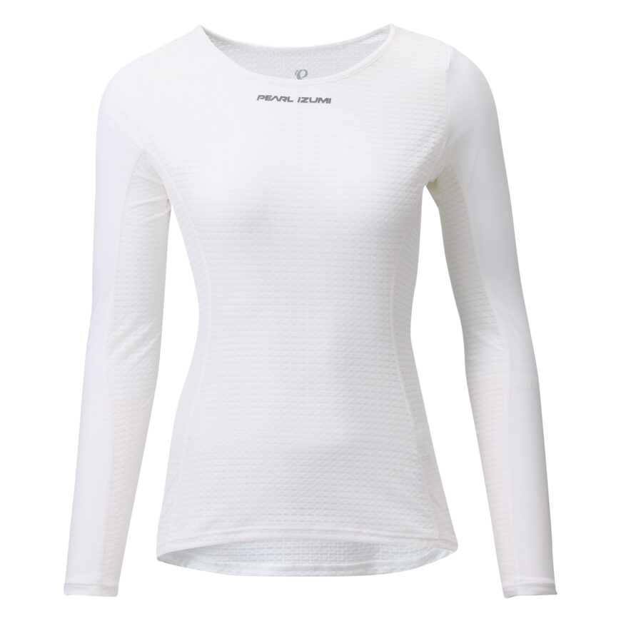 PEARLIZUMI(パールイズミ) W118 クールフィットドライUVロングスリーブ 7.ホワイト レディースインナー 2026年春夏モデル