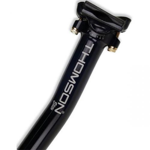 楽天市場】THOMSON ELITE SEATPOST 27.2mm Black Straight / Setback