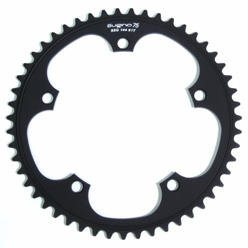 Sugino (スギノ) SSG144 BK チェーンリング 49T/50T|ウエムラサイクルパーツ店
