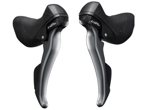 SHIMANO Claris 2✕8速 デュアルコントロールレバー 楽天市場】SHIMANO シマノ CLARIS デュアルコントロールレバー