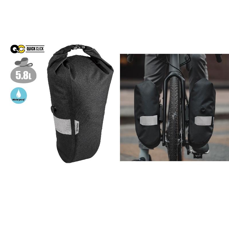 TOPEAK (トピーク) QR FORK DRYBAG 5.8L BOLT-ON QR フォーク ドライバッグ 5.8L ボルトオン (1個)