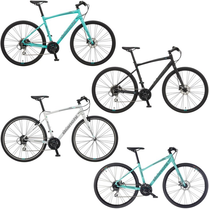 一時停止　Bianchi ROMA3 50サイズ　ディスクブレーキ　ライト付 楽天市場】【ベストセラー クロスバイク】ビアンキ Bianchi