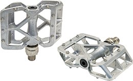 MKS (三ヶ島) ALLWAYS Ezy Superior ペダル しろがね色 その他-自転車・サイクリング-スポーツ・アウトドア