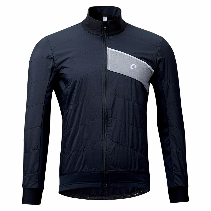 【SALE】PEARLIZUMI (パールイズミ) 3700-BL キルトジャケット 5度対応 1.ブラック メンズモデル
