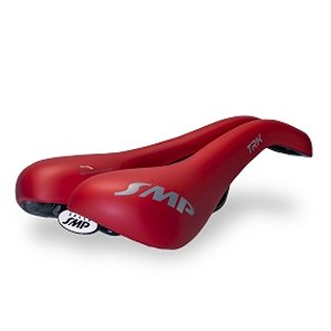 SELLE SMP (セラエスエムピー) TRK MEDIUM (ティーアールケーミディアム) サドル 赤いことつや消し