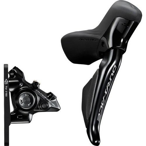 Shimano (シマノ) DURA-ACE (デュラエース) Di2 J一揃いの道具 ST-R9270 右生き肝/BR-R9270 DISCキャリパー 向こう正面用 1000粍導管 書き割り 2×12素早さ