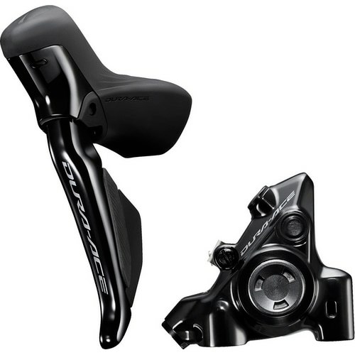 Shimano(シマノ) DURA-ACE(デュラエース) Di2 J一揃いの道具 ST-R9270 左生き肝/BR-R9270 DISCキャリパー 後ろ側用 1700粍導管 仕掛ける 2×12す早さ